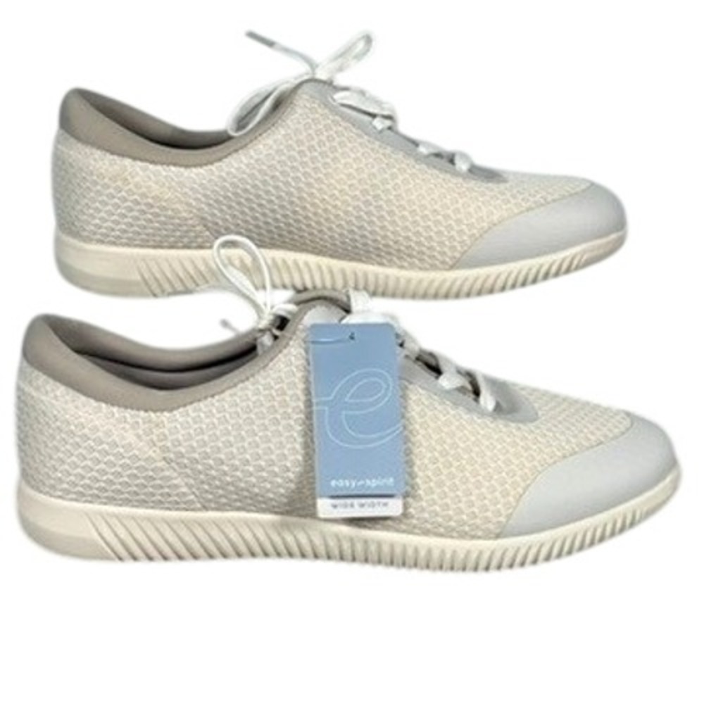 Easy Spirit Deiny Mesh Walking Sneakers 9.5 W White Wide Width NWT